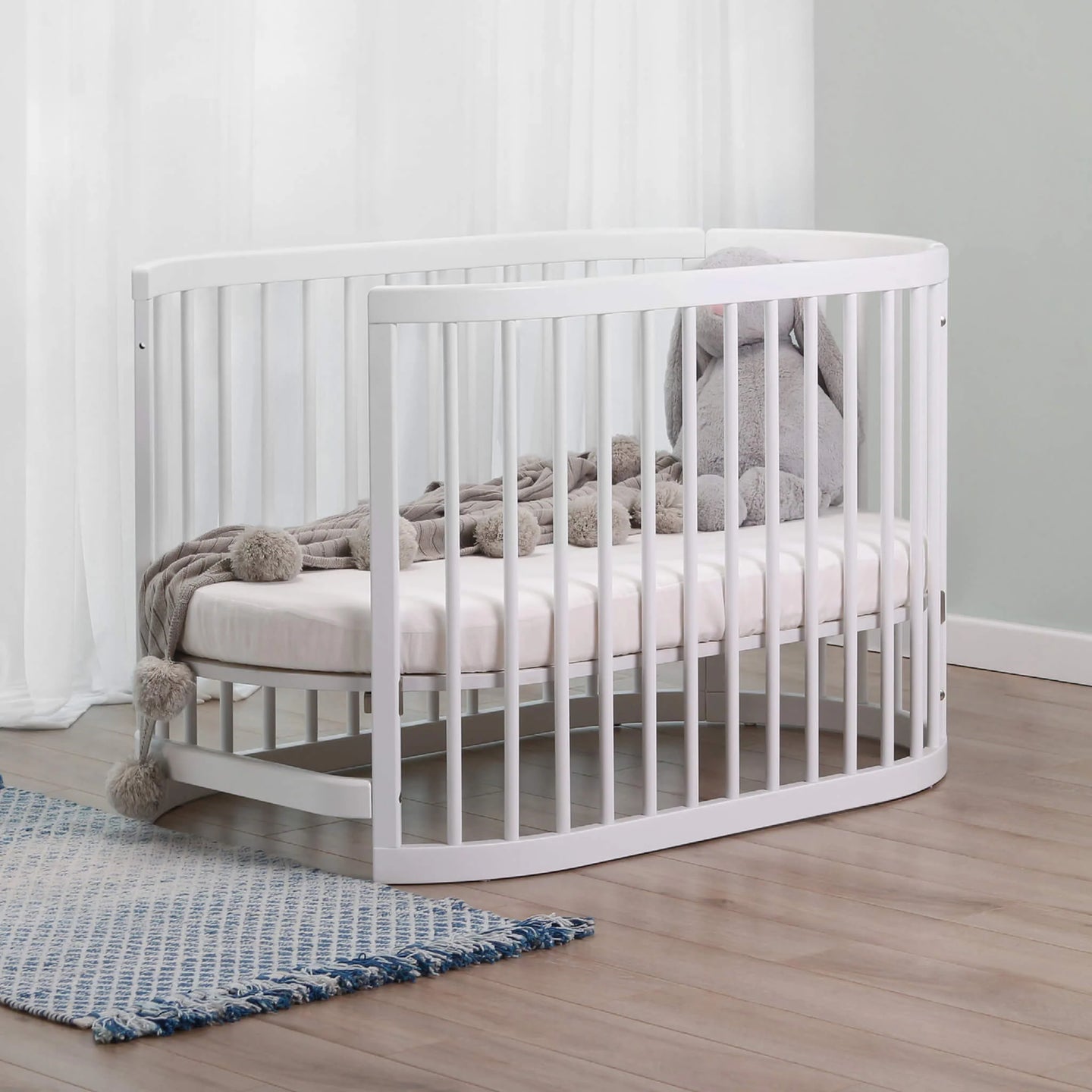 Boori - Oasis Oval Cot_Barley White